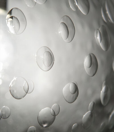 Vistosi Bolle PL G kugelförmige Deckenleuchte aus mundgeblasenem Muranoglas mit E27 Fassung