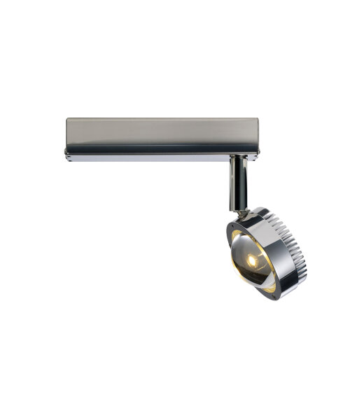 Licht im Raum Ocular Spot 1 LED Deckenstrahler verstellbar 2700K mit Glaslinse Optik 60&deg; TRIAC dimmbar