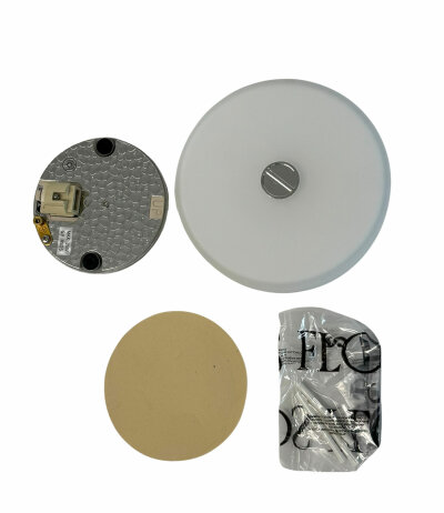 Flos Mini Button Wand-/Deckenleuchte mit Glasdiffusor, G9 Fassung