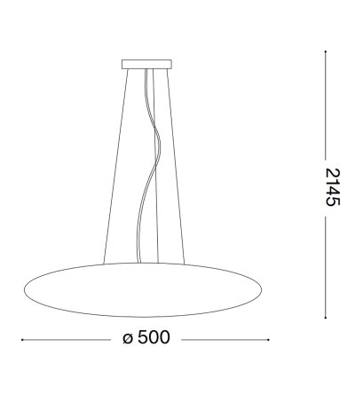 Ideal Lux SMARTIES SP3 D50 wei&szlig;e mundbeglasene Glas-Pendelleuchte rund mit drei E27 Fassungen