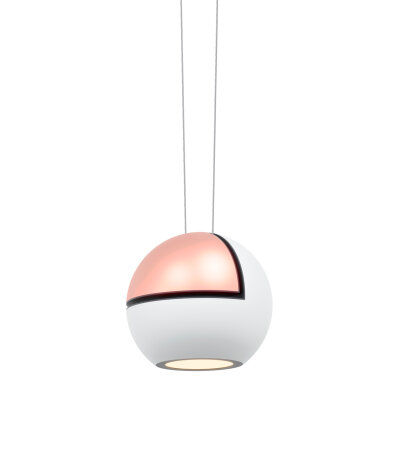 Globe Modul weiß roségold