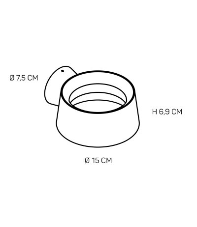 Loom Design Cookie Up/Down LED-Wandleuchte wei&szlig; 2700K TRIAC dimmbar