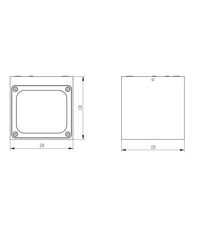 Loom Design Alf wei&szlig;e Up-Down Wandleuchte IP65 LED 2700K TRIAC dimmbar