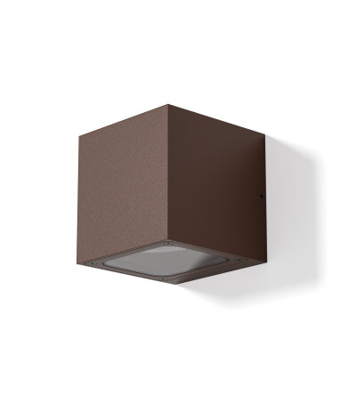 Loom Design Alf rostfarbige (Corten) Up-Down Wandleuchte IP65 LED 2700K TRIAC dimmbar