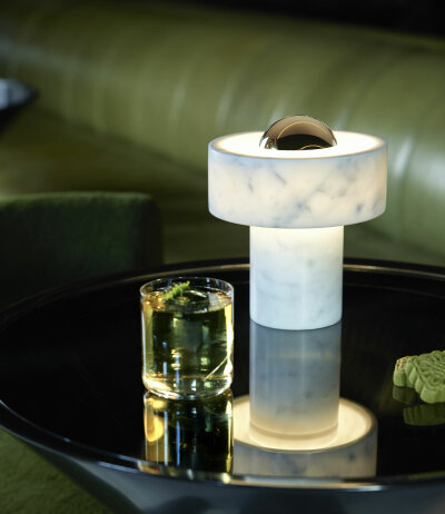 Tom Dixon Stone Portable Akku-Tischleuchte