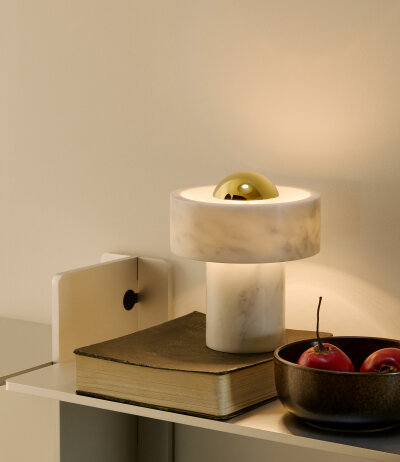 Tom Dixon Stone Portable Akku-Tischleuchte