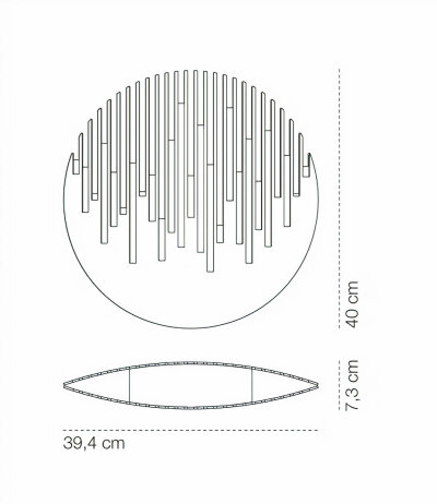 Cini&Nils Manhattanhenge moderne LED-Retrofit Tischleuchte mit Schnurdimmer Struktur Taubengrau hell