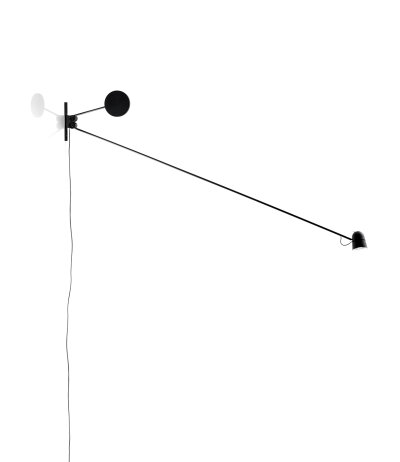 Luceplan Counterbalance D73N verstellbare LED-Wandleuchte Enwurf Daniel Rybakken LED 16W 2700K mit Stufendimmer