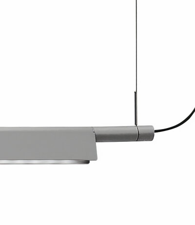 Luceplan Compendium D81B lineare 157cm lange LED-Pendelleuchte Entwurf Daniel Rybakken