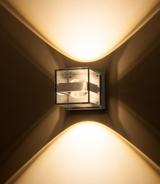Die LED Wandleuchten Asymetrisch Lichtmanufaktur Deckenleucht i-logos