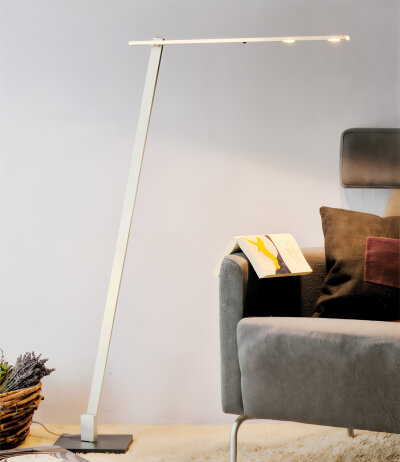 Byok Lighting Nastrone Leseleuchte dreh-/schwenkbare mit Dim2Warm (2100-2700K) oder 2-Stufen-Schalter (2700K)