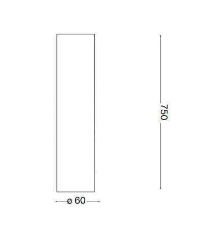 Ideal Lux LOOK PL1 H75 Deckenleuchte mit GU10 Fassung Struktur Weiß runde Form