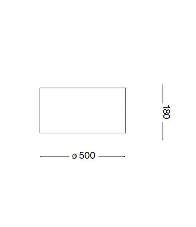 Ideal Lux WOODY PL4 runde Deckenleuchte (&Oslash;50cm) wei&szlig;er Textilschirm mit Glas 4x E27 Fassung