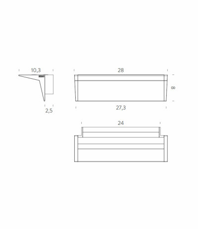 Nemo Zena LED-Wandleuchte