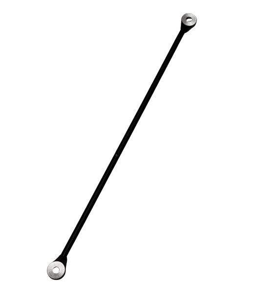 Pos. W: Unterer Arm 80 cm, schwarz