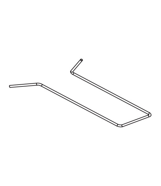 Pos. S: Lampenschirmgestell aluminium