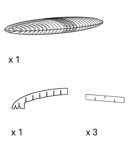 Pos.E: Leuchtenkörper